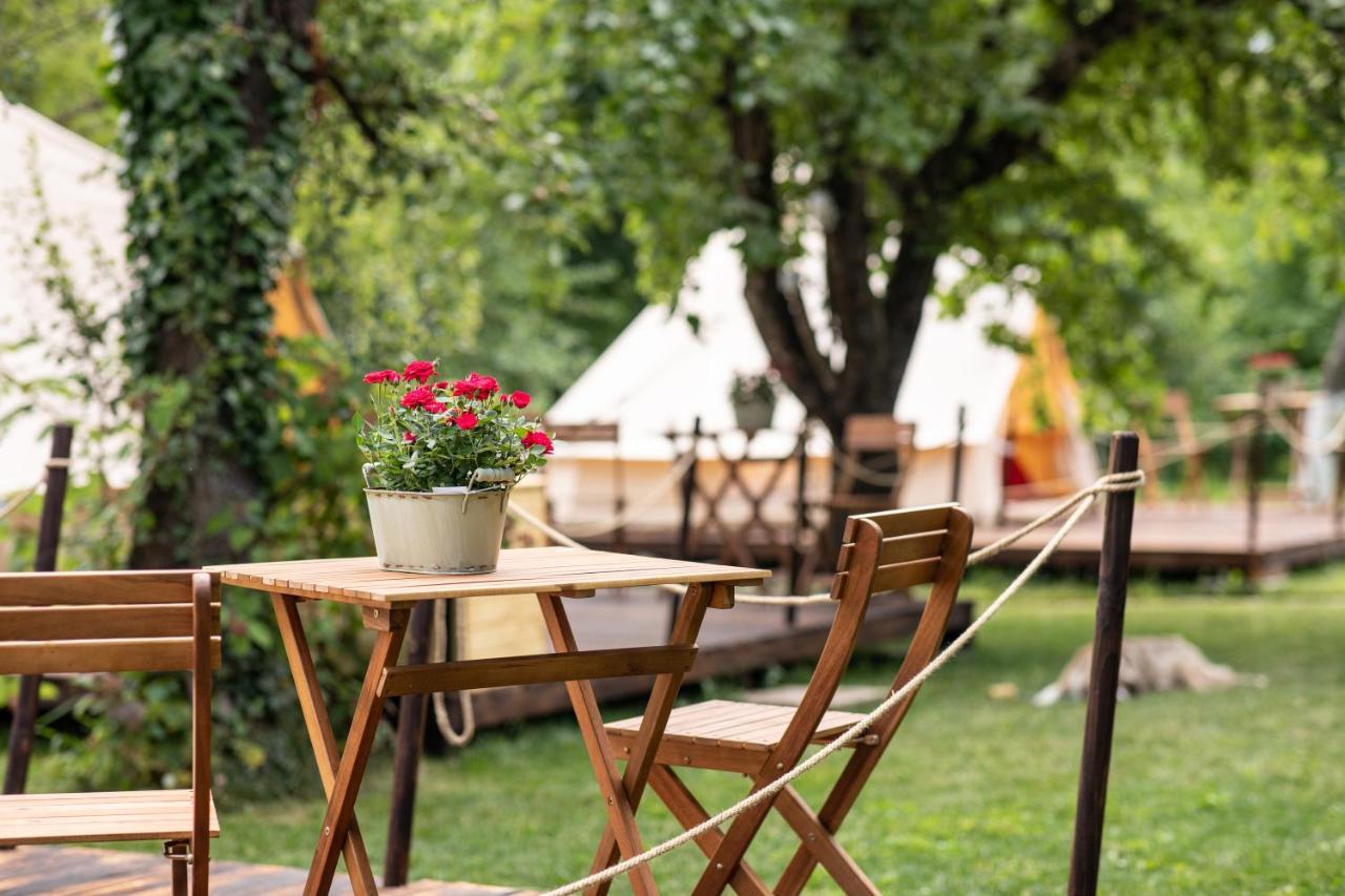 Luxury tent Dragonfly Gardens Urban Glamping