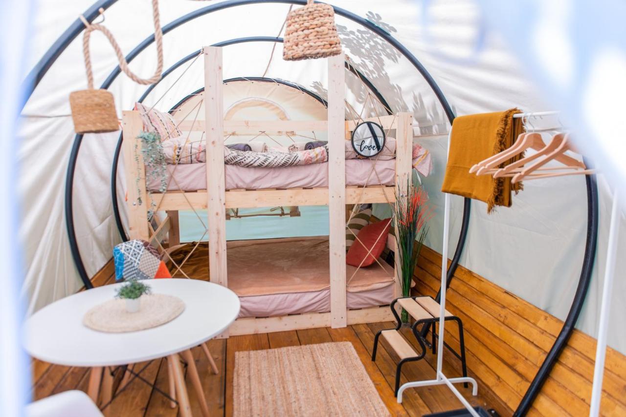 Dragonfly Gardens Urban Glamping Luxury tent